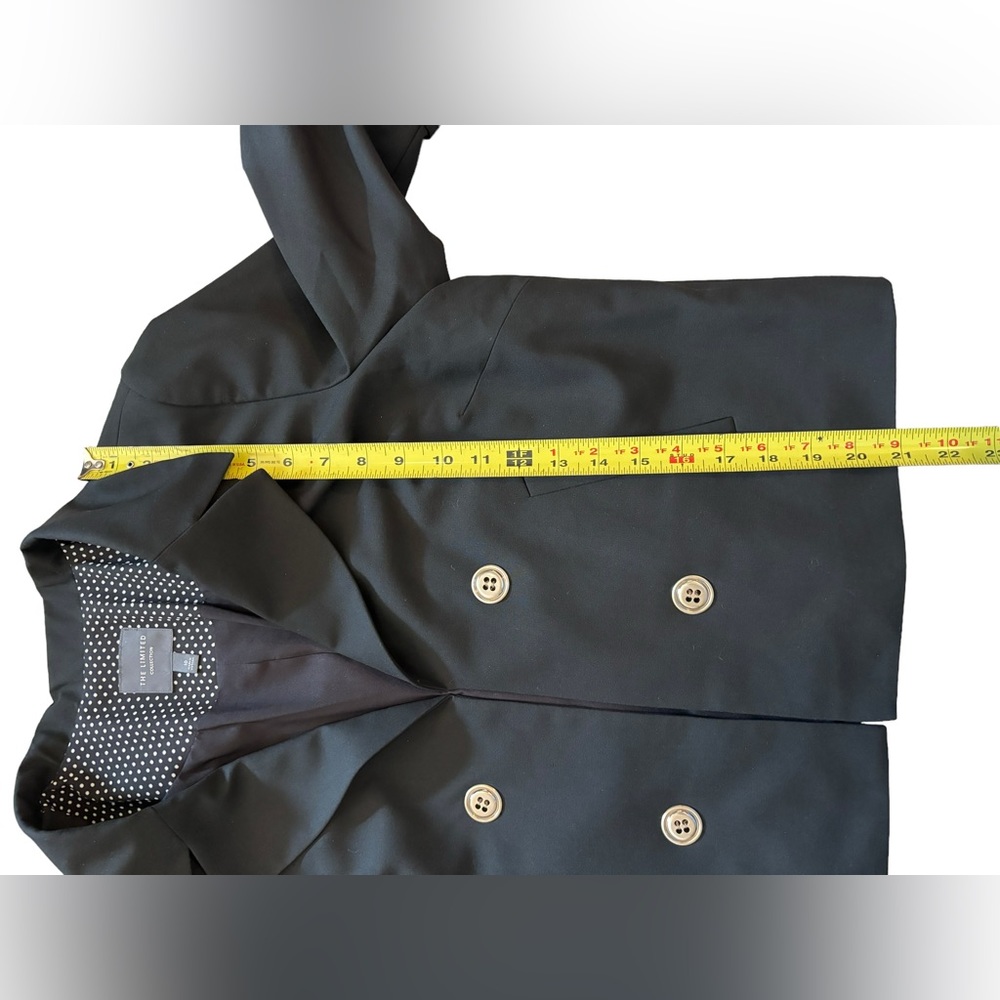 The Limited Women’s Black Blazer Jacket Bell Sleeves‎ Size 10 - Picture 10 of 10